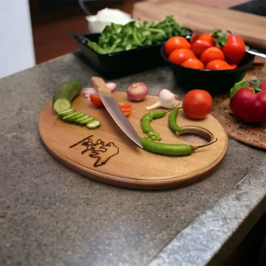 Wooden Mango Chopping Board